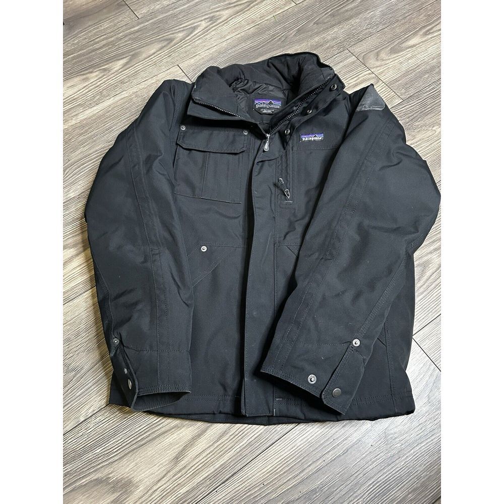 Patagonia Men's Wanaka Down Jacket Forge Black W/Classic Red 28472FA15 Size XS